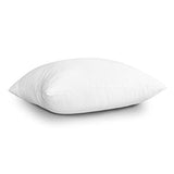 EDOW Throw Pillow Inserts, Set of 2 Lightweight Down Alternative Polyester Pillow, Couch Cushion, Sham Stuffer, Machine Washable. (White, 12x12)