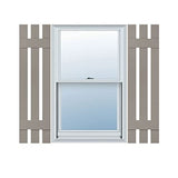 Mid America 00031235004 Standard Size Three Board Spaced Vinyl Shutters, w/Installation Shutter-Lok's & Matching Screws (Per Pair), 004, 12'W x 35'H, Wedgewood Blue