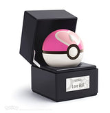 The Wand Company Original Poké Ball Authentic Replica - Realistic, Electronic, Die-Cast Poké Ball with Display Case Light Features – Officially Licensed by Pokémon