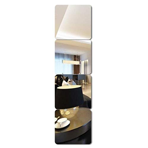 Rectangle eless Mirror Wall Mounted eless for Rounded Corners Floor Mirror Bedroom Bathroom Hall Full Length Mirror AN1018 912