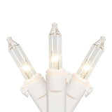 Northlight Mini Incandescent Christmas Lights - Clear - 4' White Wire - 10ct