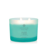 Chesapeake Bay Candle Mind & Body 3-Wick Coffee Table Jar Candle Nourish + Renew (Coconut & Sandalwood)