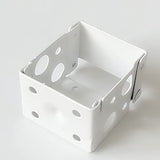 Cutelec Box Mounting Bracket 1set for 1-1/2" Blinds White Color Window Blinds Headrail Bracket