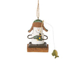 Midwest CBK S'mores Ice Fisherman Resin Christmas Ornament