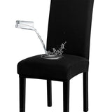 Removable Dining Chair Covers with Elastics Design Suitable for Various Chair Types in Homes and Office Accessories