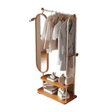 FKEE55UED Floor Full-Length Multifunctional Floor-Standing Mirror and Coat Rack for Bedroom Mirror