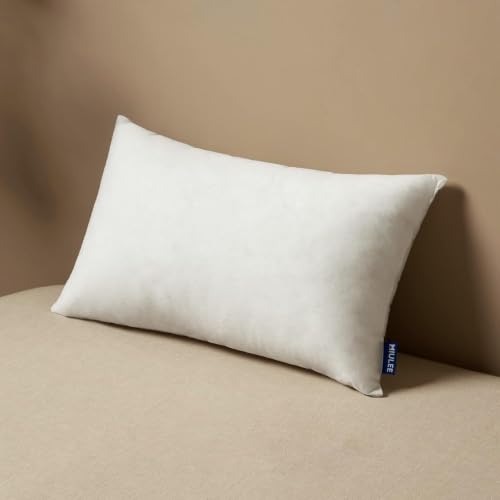 MIULEE Pillow Insert 22x32 Inch Decorative Rectangle Throw Pillow Inserts