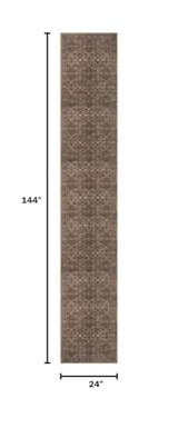 2x12 Washable Runner Rug Non Slip Soft Area Rug for Hallway Kitchen