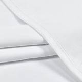 DONREN Pure White Balloon Shades Room Darkening Kitchen Window Curtain - Adjustable Thermal Insulated Tie Up Curtain Panel for Bathroom (34 W x 45 inches Long,1 Panel)