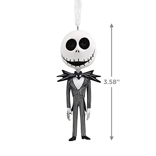 Hallmark Disney Tim Burton's The Nightmare Before Christmas Jack Skellington Christmas Ornament,Resin, 1.38 x 3.58 x 1.25 inches,
