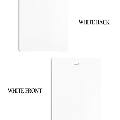 DALIX PVC Veritcal Blind Replacement Slats Curved Smooth White (82.5 Length) (5, White)