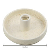 Palo Santo Holder, Ceramic Incense Burner for Palo Santo Wood or Scented Incense Stick, Beige