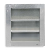 Dayton Louver,Adj w/ 40 to 52 In,Galv Steel 2FTY1-1 Each