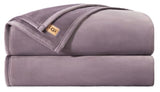 UGG Coco Queen Bed Blanket, Warm Fleece Blanket, 90" x 92", Purple (Shadow)