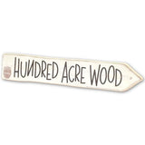 Disney Winnie the Pooh Hundred Acre Wood Arrow Wall Decor - Fun Hundred Acre Wood Sign for Kids' Bedroom or Nursery