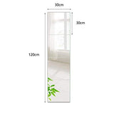 Wall Hanging Vanity Mirror Home Clothing Store Fitting Mirror Full-Length Floor Mirror 4Pcs AN1016 914
