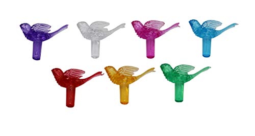 Creative Hobbies® Ceramic Tree Replacement Lights, Bird Dove Light Ornaments, Multi-Color | 100 Piece Pack