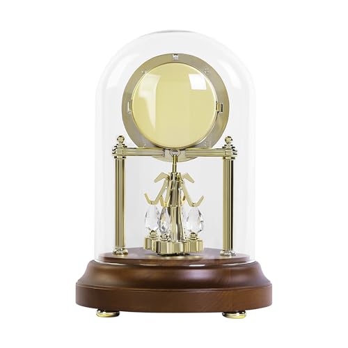 SEIKO QXN236GLH Desk and Table Clock, Brown