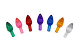 Creative Hobbies Ceramic Christmas Tree Replacement Lights, Medium Twist Light Ornaments, Multi Colors, 144 Piece Pack