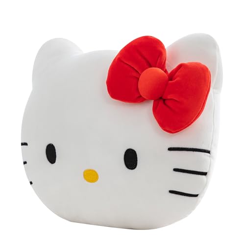 Northwest Hello Kitty Small Cloud Pillow 12 Inch – Plush Stuffed Pillow, Bedroom Decor, Great Gift Idea