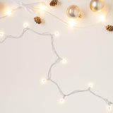 Northlight Mini Incandescent Christmas Lights - Clear - 4' White Wire - 10ct