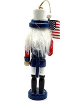 Kurt S. Adler American Flag Nutcracker Christmas Tree Ornament C6197 New