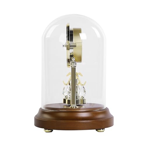 SEIKO QXN236GLH Desk and Table Clock, Brown