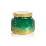 Capri Blue Glimmer Jar Candles - Luxury Holiday Scented Candles for Home - Long Lasting Soy Wax Blend - Scented Holiday & Home Decor - Crystal Pine Oversized Signature Jar (28 oz)
