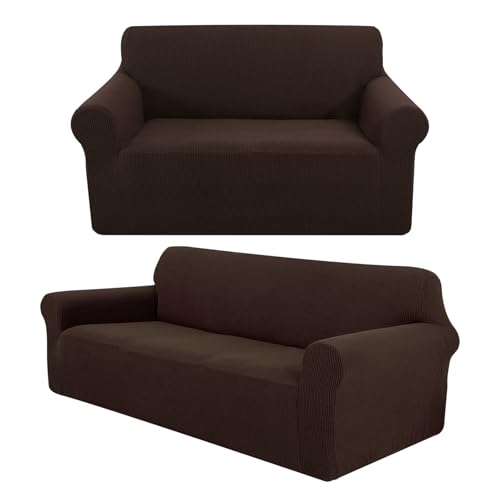 U-NICE HOME Stretch Couch Cover loveset and Oversized