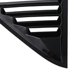 2PCS Fit for Chrysler 300C Sedan 2011-2021 Car Rear Window Quarter Louver Cover Exterior Side Vent Shutter Trim Scoop Accessories(Gloss Black)