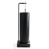 Incense Holder for Sticks,Incense Burner Holder,Modern Incense Holder for Stick with Glass Ash Catcher,Insence-Stick Holder [Anti-Ash Flying] for Yoga Spa (Upside Down Full Black)