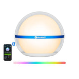 OLIGHT Sphere Smart Night Light, 75 lumens Stepless Dimming Table Lamp with Remotely APP Control, Magnetic Rechargeable RGB Ambient Lighting for Sleeping, Reading, and Relaxation