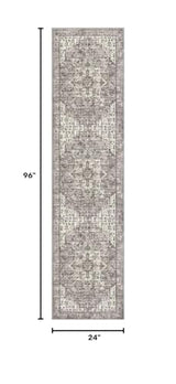 2x8 Washable Runner Rug, Non Slip Soft Area Rug for Hallway Kitchen