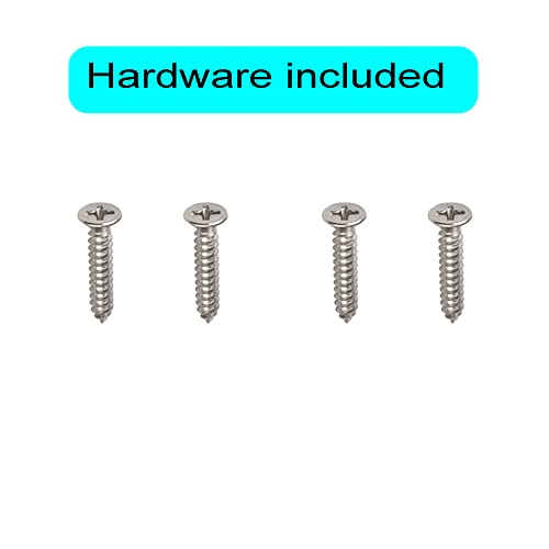 YYST Type A 16" to 39.5" Swivel End Window Curtain Sash Rod for Top & Bottom Doors & Sidelights Petite Café Sidelight Rods W Screws (Black-2)