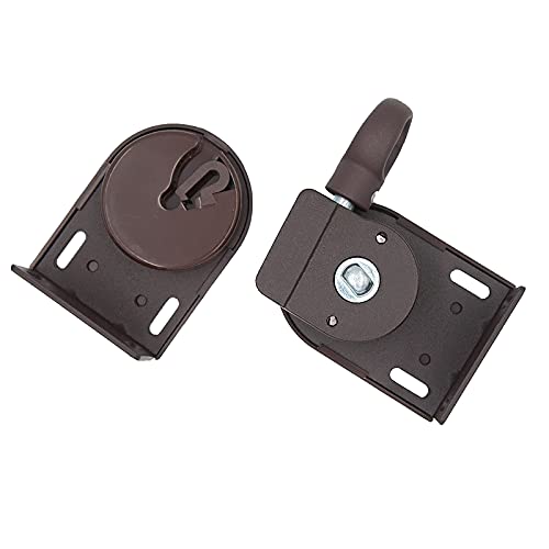 Cordless Bracket, Usual Replacement Parts for Indoor/Outdoor Sun Shades or Roller Up Blinds (Brown)