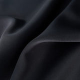 Pickluc 24 Inch Long Tier Curtains for Small Window Treatment, Short Blackout Curtain with Rod Pocket - Half Window Curtains for Kitchen, Cabinet, Basement, Camper, 2 Panels, Black, 30 Inches Wide