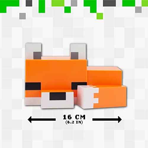 Paladone Minecraft Fox Night Light - Officially Licensed Cute Lamp, Gifts for Boys & Girls, Gaming Room Accessories & Décor for Kids Bedroom