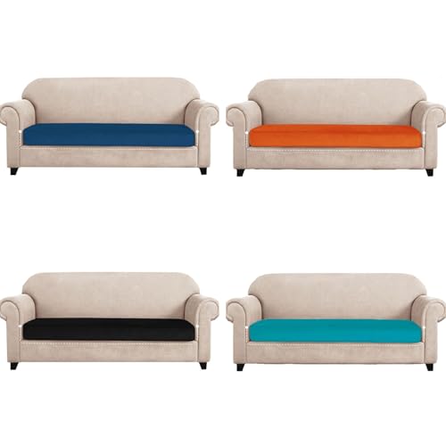 Stretch Velvet Plush Sofa Cushion Cover Cushion slipcover Furniture Protector Sofa slipcover Protector Covers for Living Room Pet