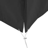 Crosley Furniture Patio Furniture Covers, Waterproof 2-Piece Cover Set for Outdoor Chair and Loveseat, Black