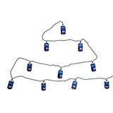 Kurt Adler 10-Light Bud Light Beer Can Light Set