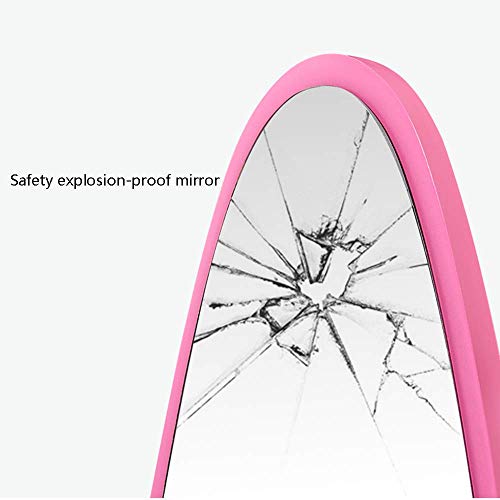 Mirror Modern Minimalist Full-Length Floor Home Stereo Rotating Dressing Can Be Used As Coat Rack