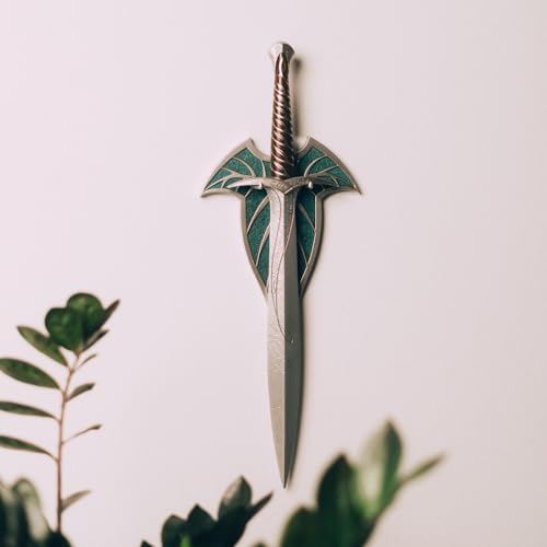 Grupo Erik Lord of the Rings Sword Lamp Collector Edition - Frodo's Sting Sword - Wall Mounted USB and Battery Powered - Blue LED Light - ABS Material - Official Product
