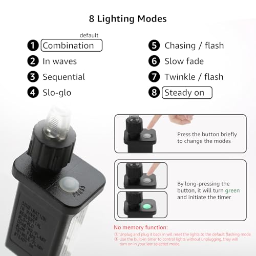Lighting EVER Plug in Rope Lights with Small Tube, 1/4 in Pencil-Size, 100 LED Copper Wire String Lights in 33 ft Tube, Cool White 6000K, Thin Light Rope for Railing, Fence, Balcony, Not Connectable