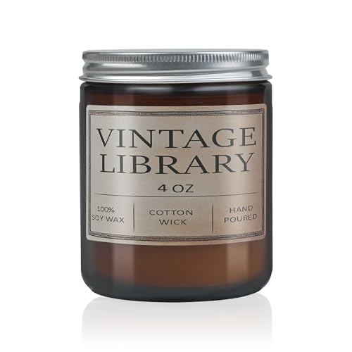 Book Lover Candles, Book Lovers Gift Ideas 4oz