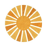 Lahome Boho Round Rugs - 4Ft Washable Small Round Area Rug Kids Nursery Rug