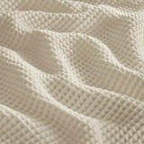 BOLL & BRANCH Waffle Bed Blanket, King/Cal King, Cream