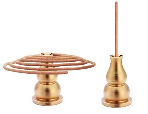 Brass Incense Burner, Incense Cone Holder, Coil Incense Holder, Incense Stick Holder, 3 Styles.