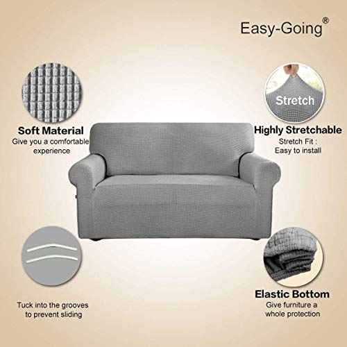 Easy-Going Ottoman L Bundles Loveseat slipcover