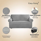 Easy-Going Ottoman L Bundles Loveseat slipcover
