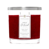 Colonial Candle Apple Orchard Scented Candle Jar, Highly Fragranced Candles for Home Scented, Mottled Wax Candle, 2 Wick, 8 oz - Made in the USA